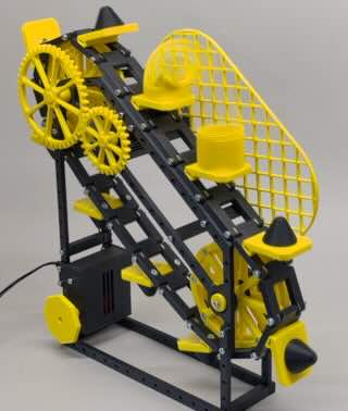 Orange idler roller